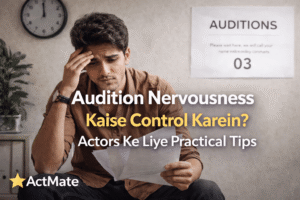 Audition Nervousness Kaise Control Karein? Actors Ke Liye Practical Tips